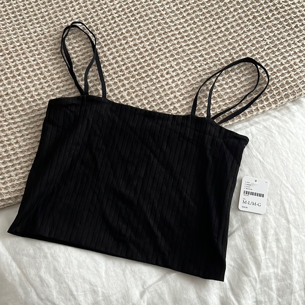 Ribbed Free People Crop